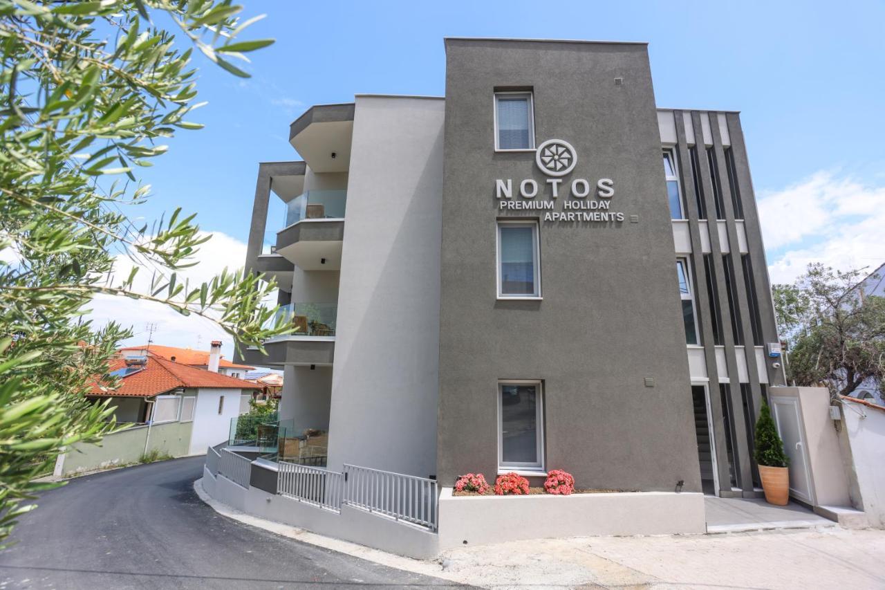 Notos Premium Holiday Apartments Pefkochori Exterior photo
