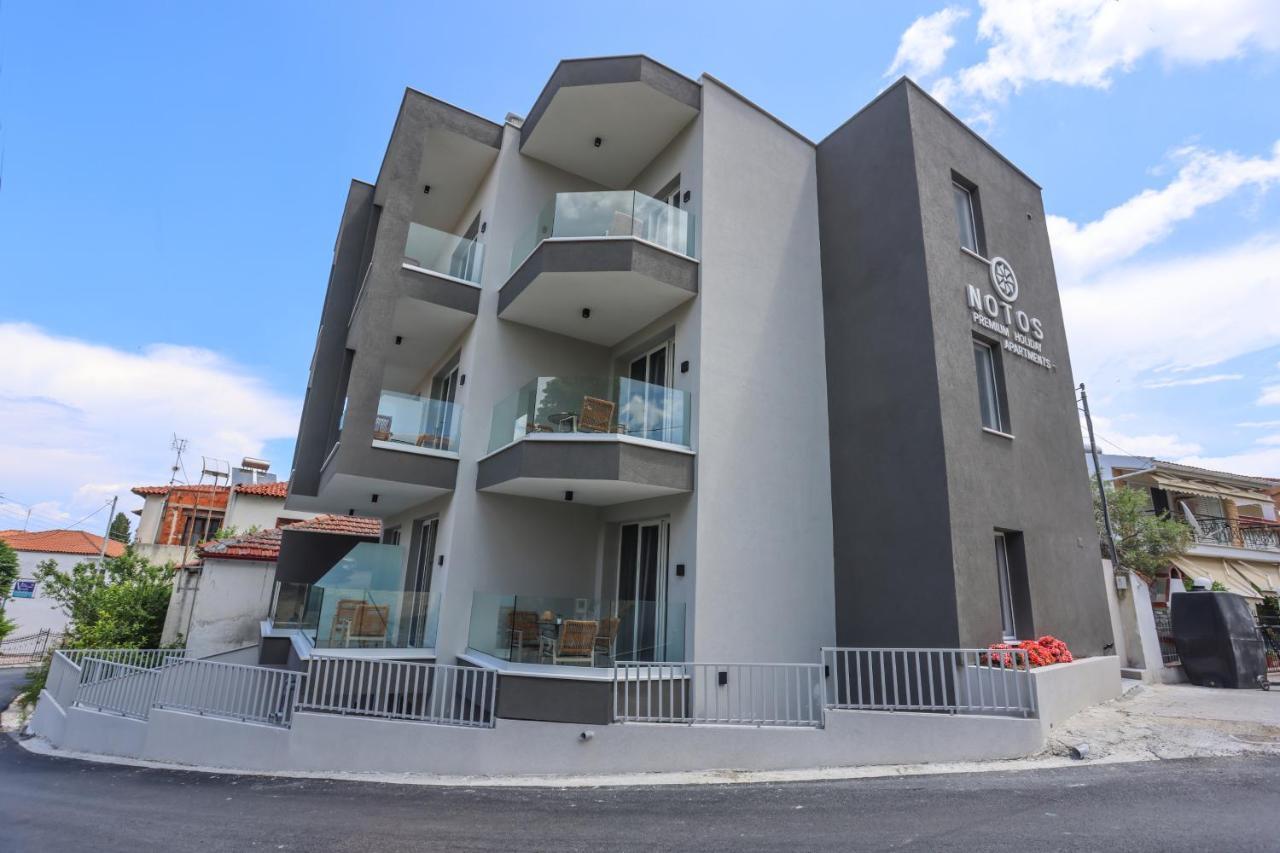Notos Premium Holiday Apartments Pefkochori Exterior photo